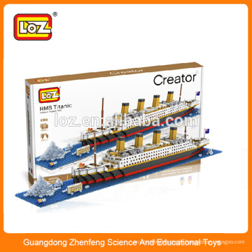 LOZ titanic Series mini figuras mini bloques, bloques de micro, mini bloques